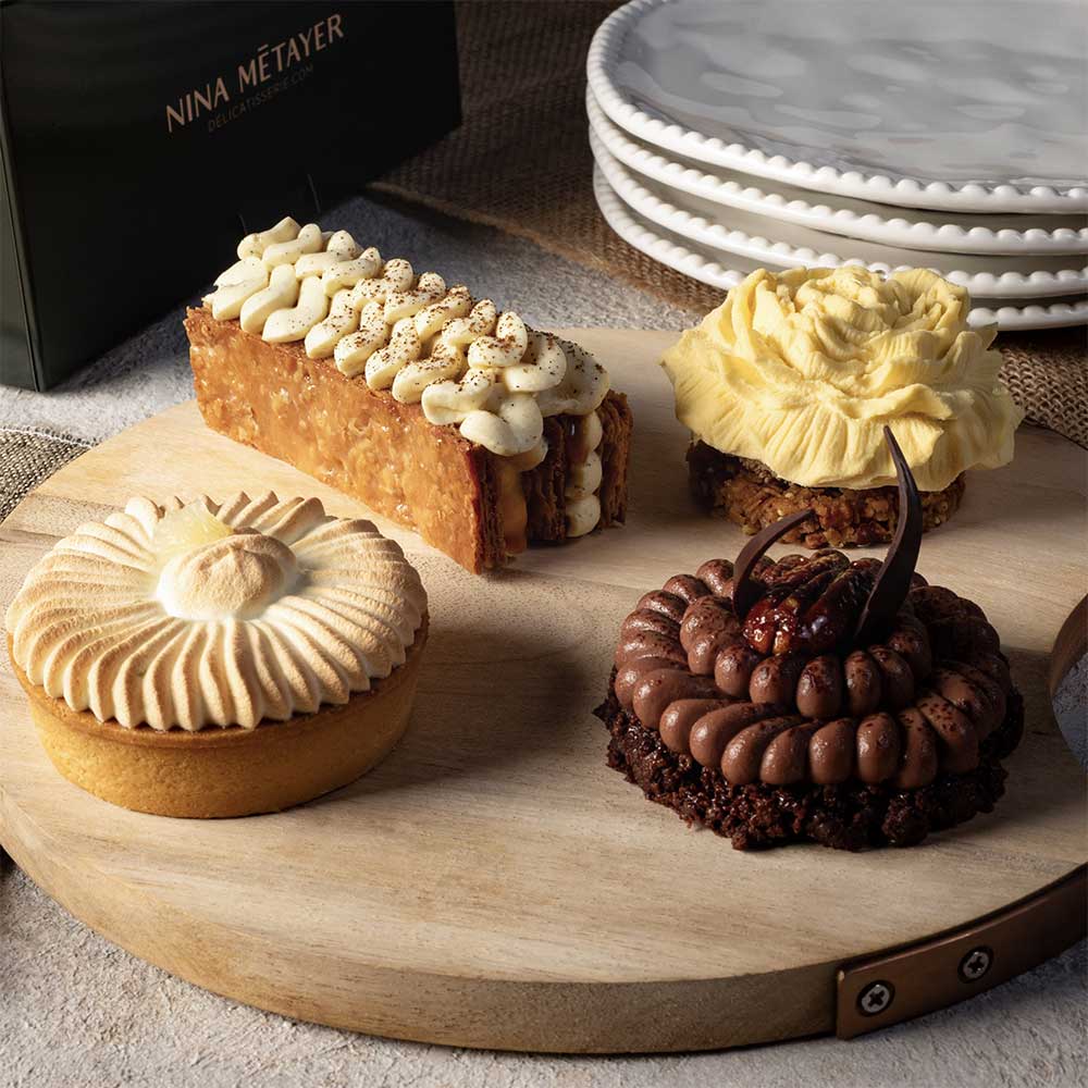 Coffret dégustation de quatre gourmandises par Nina Métayer