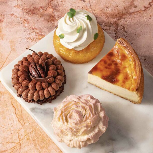 Coffret dégustation 4 desserts individuels