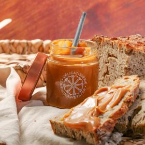 Pâte à tartiner caramel fleur de sel par Nina Métayer
