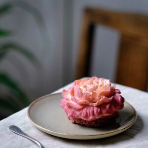 La Fleur poire cassis par Nina Métayer