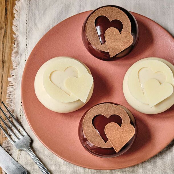 Saint-Valentin 2025, Câlin au chocolat ; Câlin à la vanille par Nina Métayer