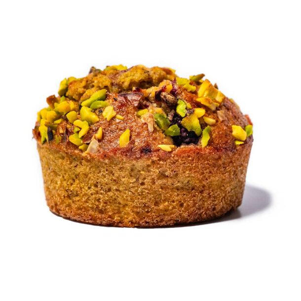 Financier pistache framboise par Nina Métayer