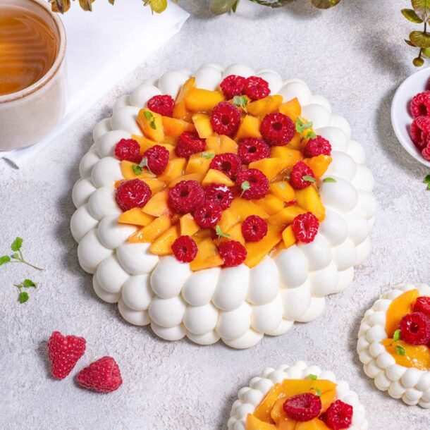 Pavlova fraicheur d'été par Nina Métayer