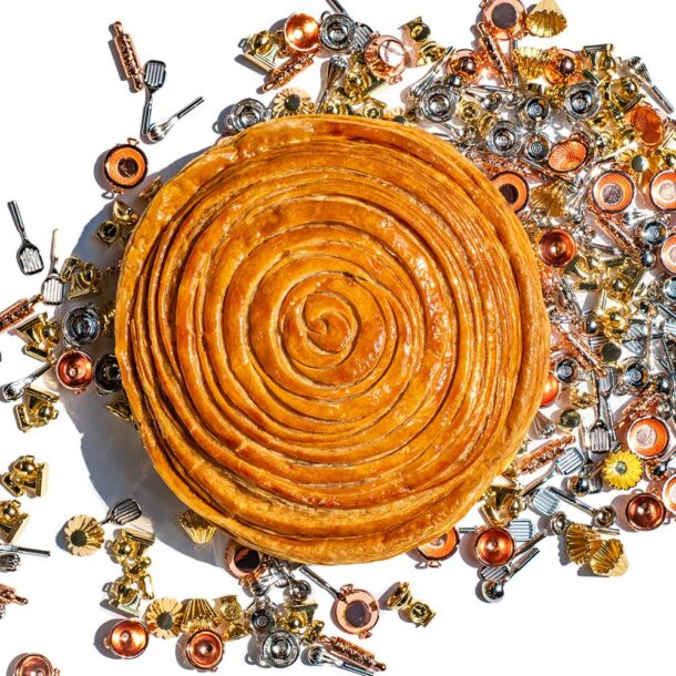 L’Ambrée, galettes des Rois 2025 frangipane au rhum par Nina Métayer