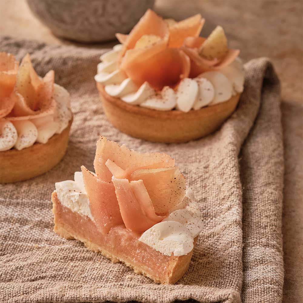 Tarte aux coings par Nina Métayer