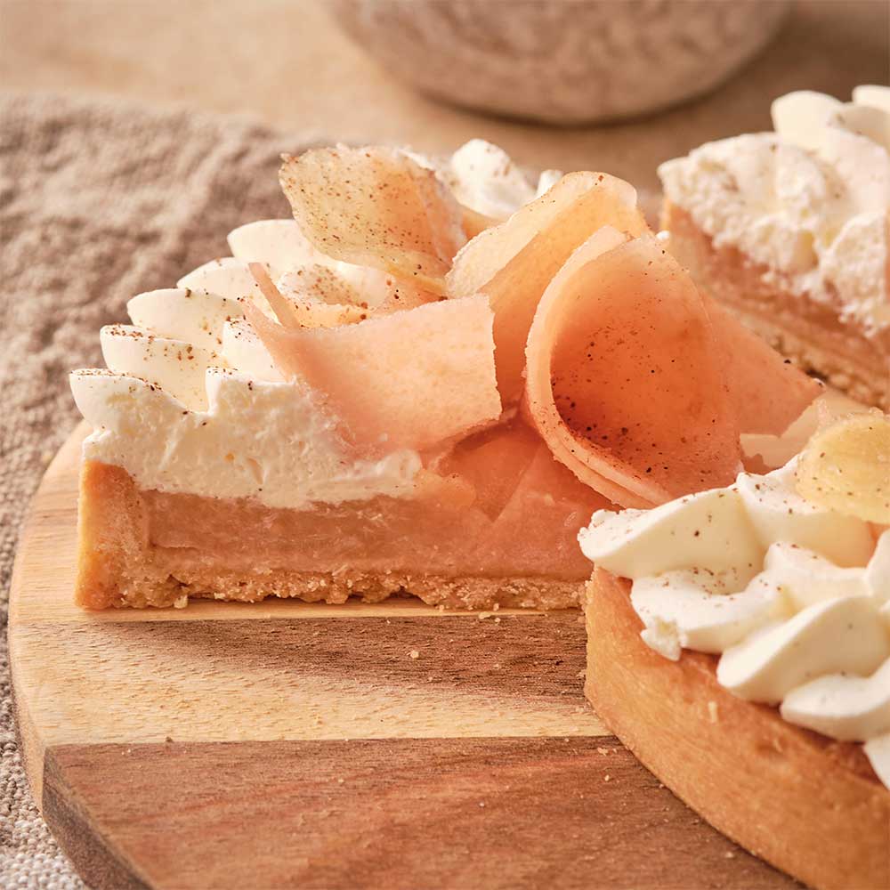 Tarte aux coings par Nina Métayer