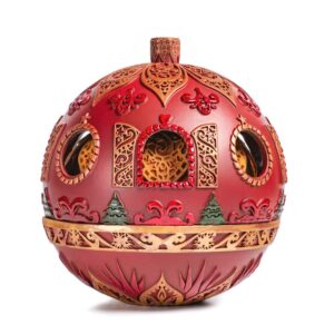 La boule de Noël, bûche signature 2025 par Nina Métayer