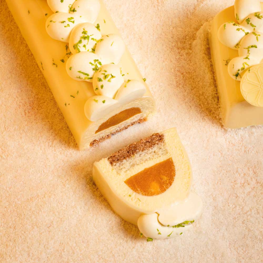 Exotic Yule log by Nina Métayer