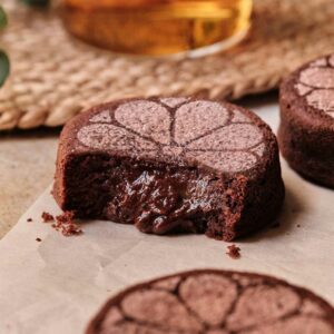 Moelleux chocolat coeur fondant par Nina Métayer