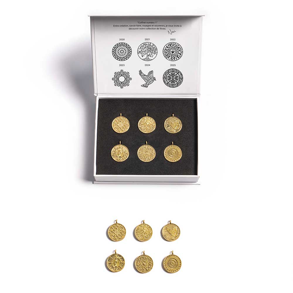 Fèves « Coffret numéro 1 » par Nina Métayer Fèves « Coffret numéro 1 » par Nina Métayer