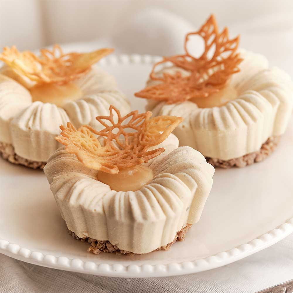 Riz au lait, caramel yuzu par Nina Métayer