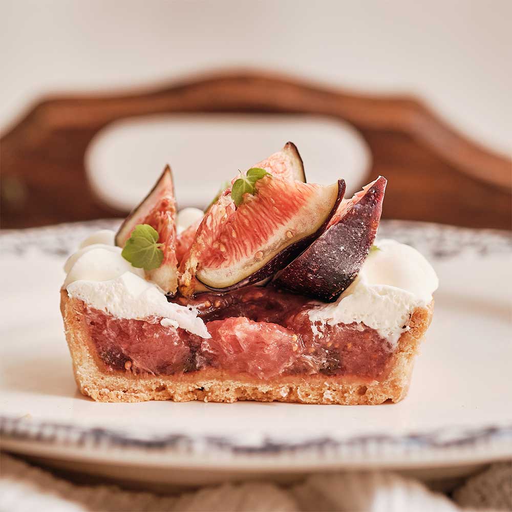 Tarte aux figues par Nina Métayer